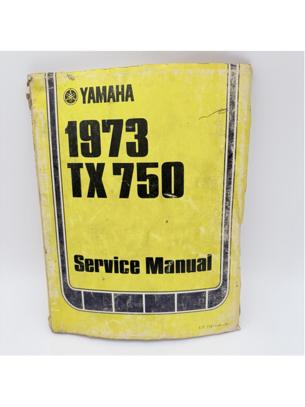 Yamaha 1973 TX750 Service Manual LIT-11613-41-73 Factory Repair Book